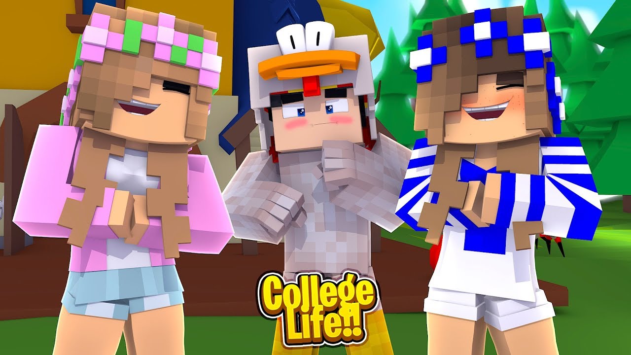 OUR FIRST PRANK IN COLLEGE! | Minecraft College Life | Little Kelly