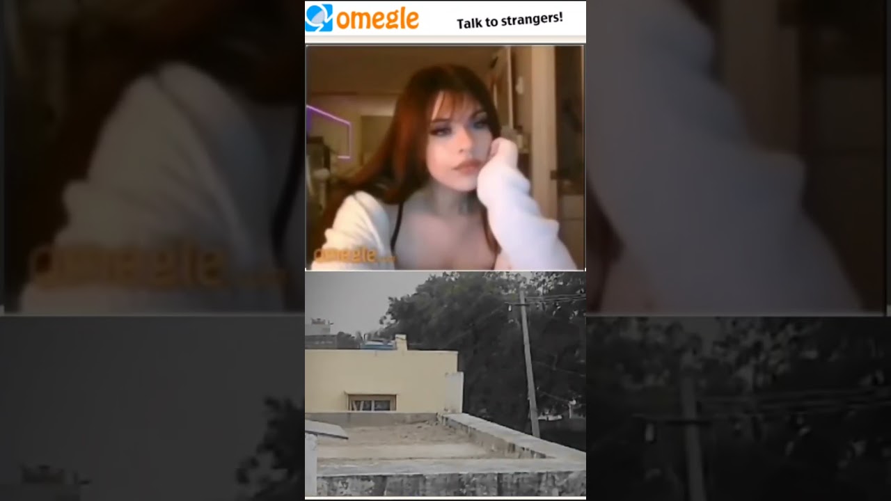 Random Girl shocked after seeing My Powers on Omagle😳😈 #shorts