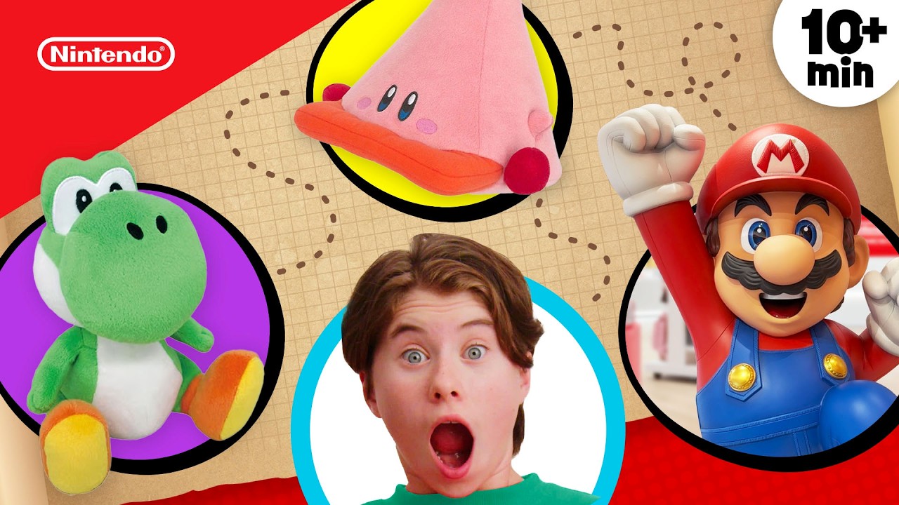 Поиск сокровищ Nintendo в РЕАЛЬНОЙ ЖИЗНИ 😲 Сможете ли вы найти их все? 🔍 | Играйте в Nintendo