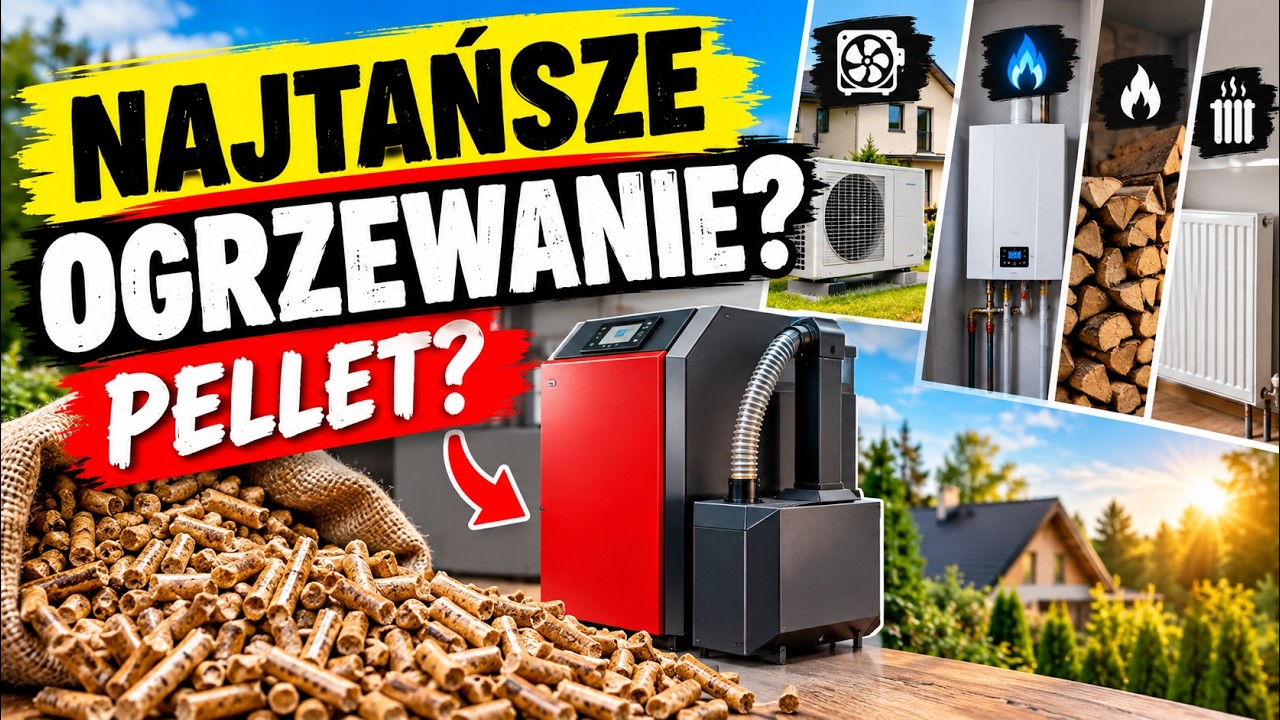 Najtańsze ogrzewanie 2026... Pompa, gaz, węgiel a może  pellet ?