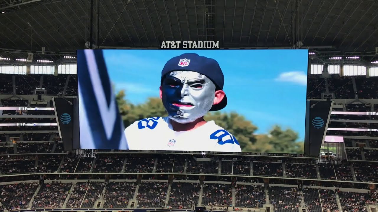 Dallas Cowboys Pre-game 2018 Jumbotron Skybox
