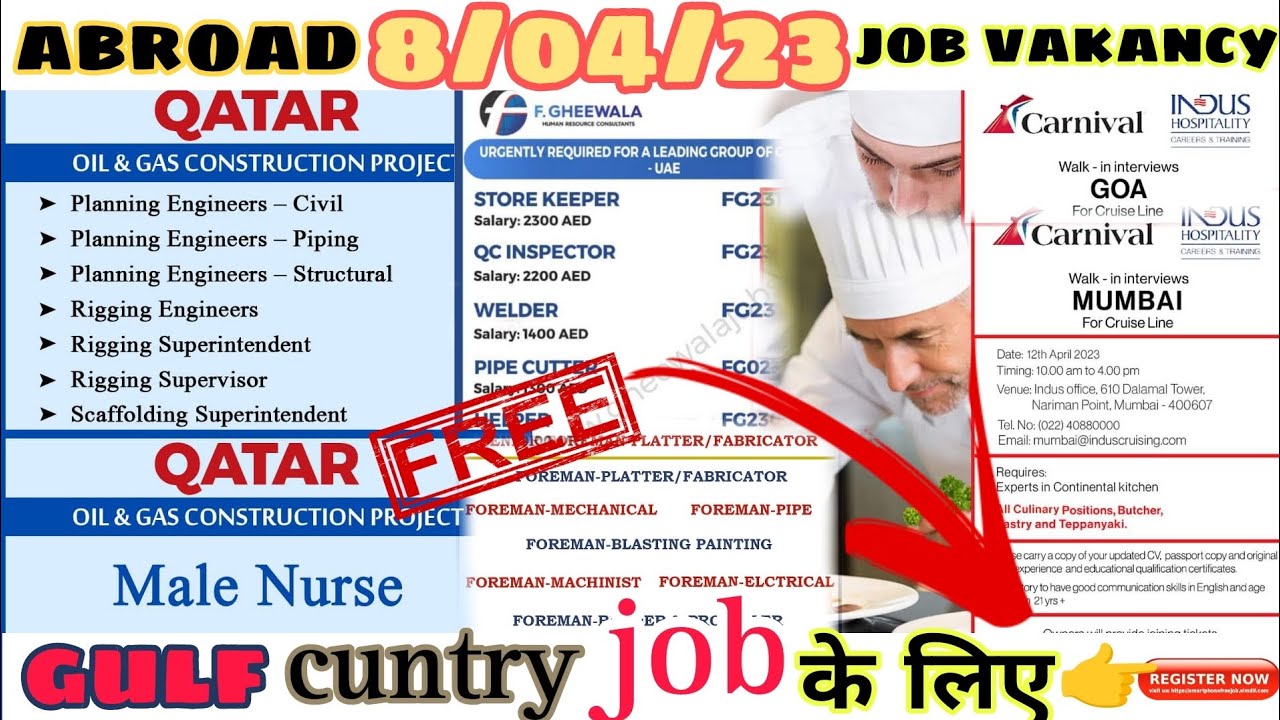 Carnival Cruise line jobs || interview in Mumbai & Goa || Cruise jobs