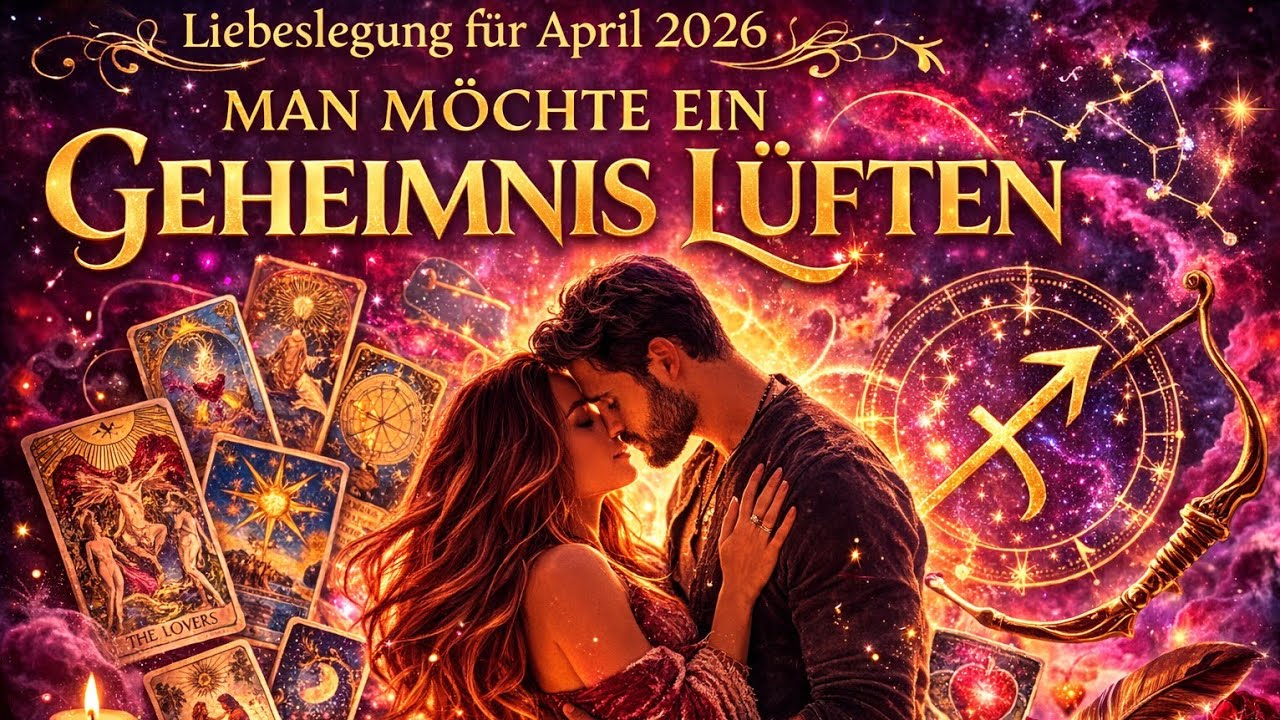 SCHÜTZE ♐ APRIL 2026 ❤️  MAN(N) MÖCHTE EIN GEHEIMNIS LÜFTEN ✨🤫🤫🤫🤫✨#schütze #kartenlegen #tarot ✨