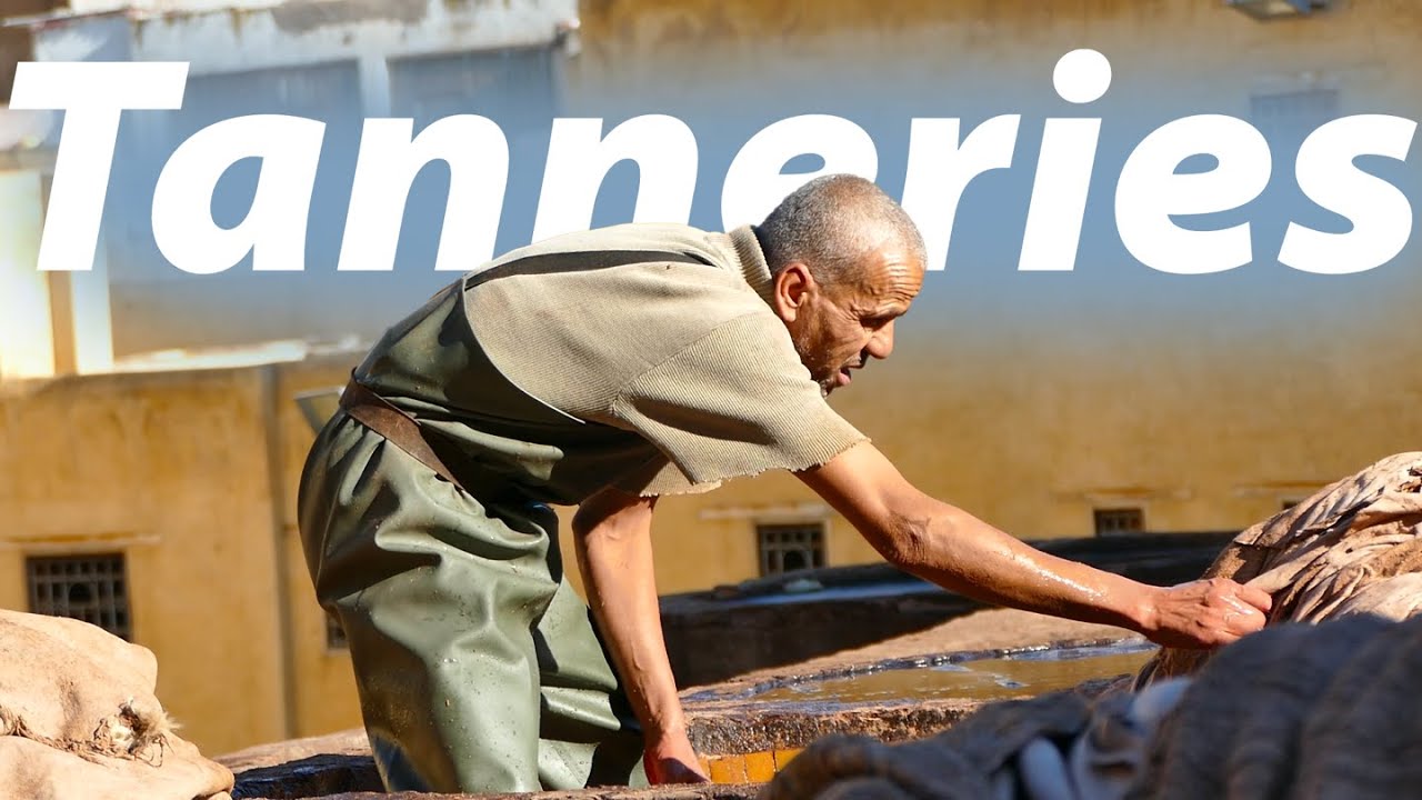 05 Immersions dans les TANNERIES de FÈS