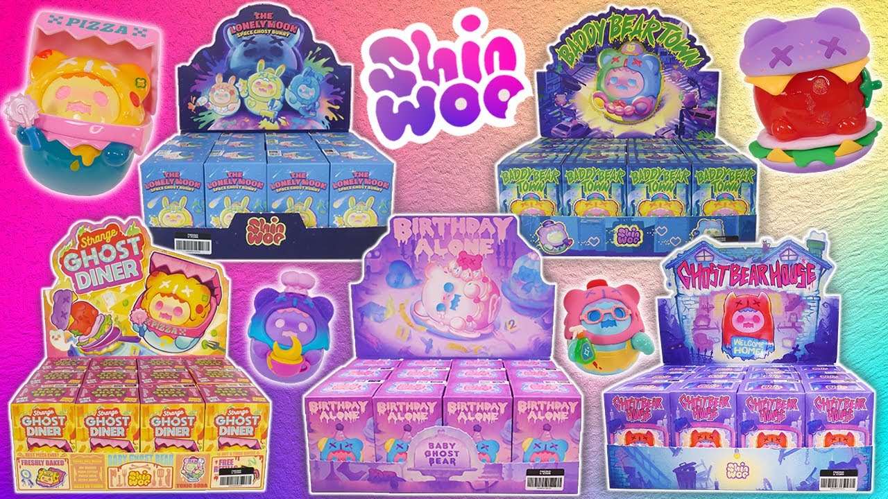 70+ ShinWoo Ghost Bear Blind Boxes! 6 FULL SETS!