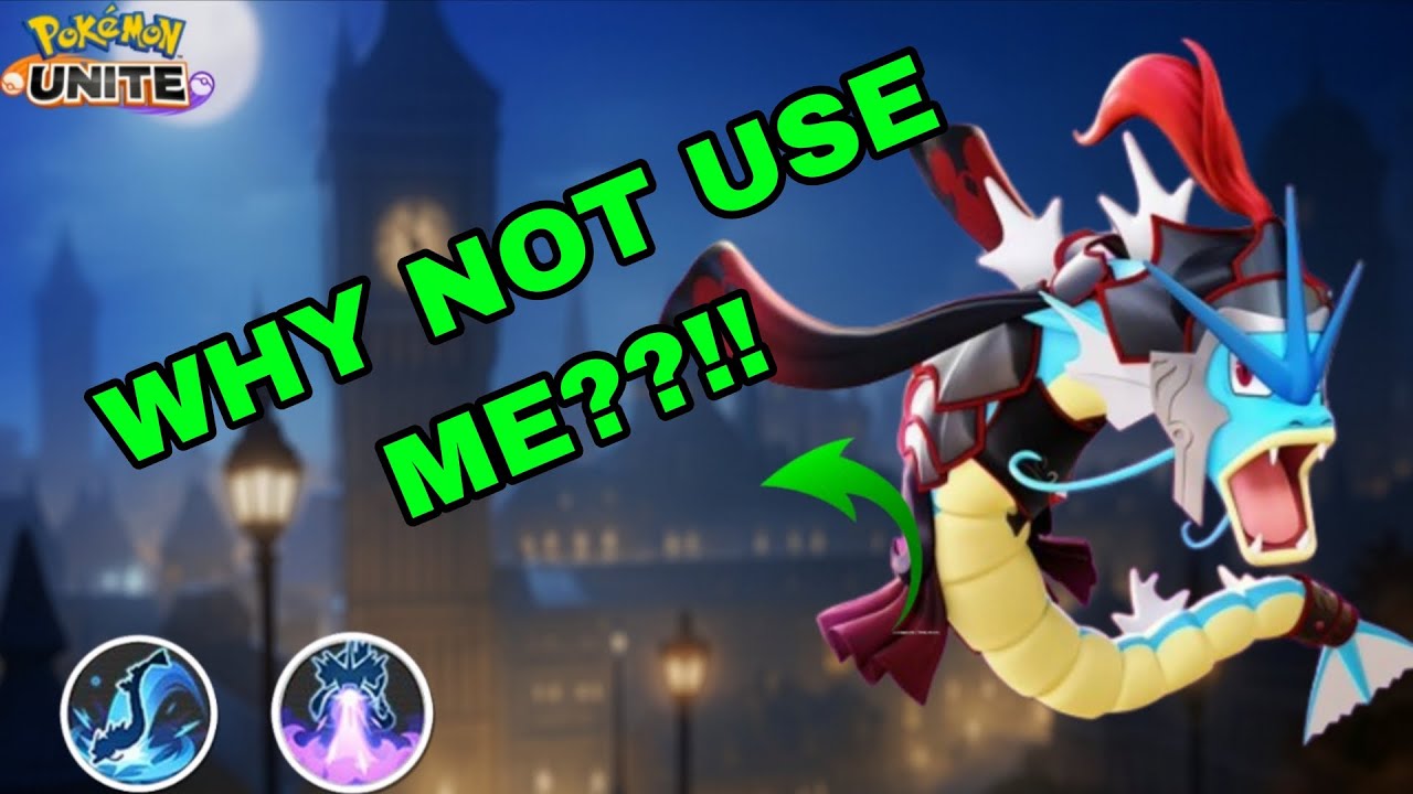 Buffed gyarados is very awesome now ❤️‍🔥||POKEMON UNITE GAMEPLAY||@pokemonunite 