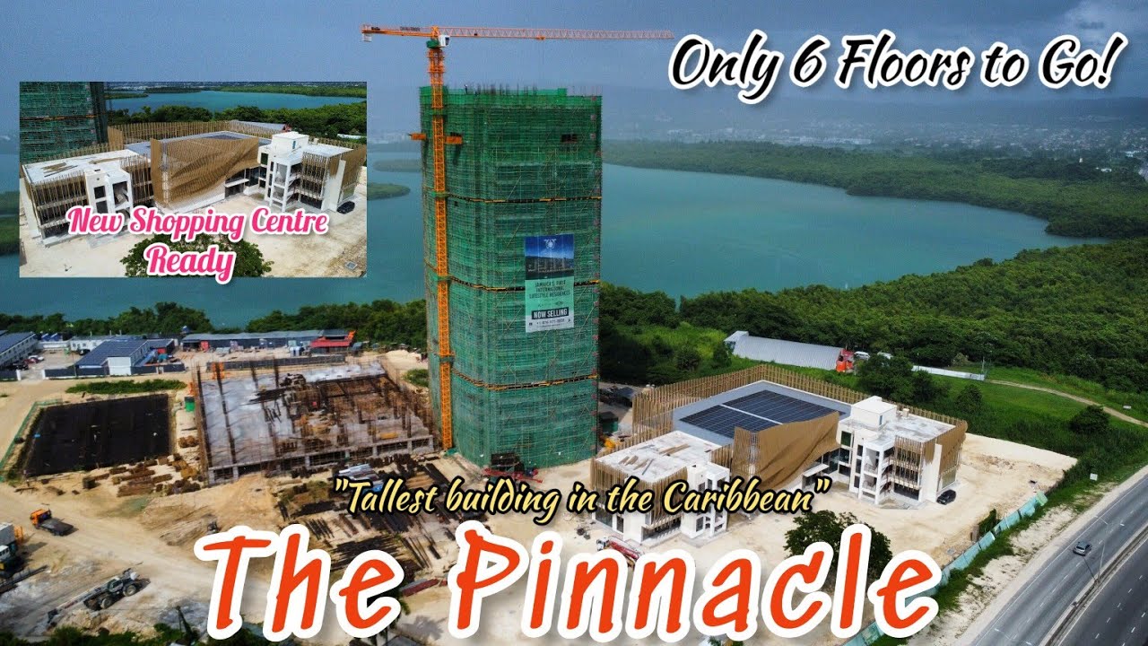 Jamaica's Tallest Building?! | The Pinnacle: St. James, Jamaica | 22 Floors Done!