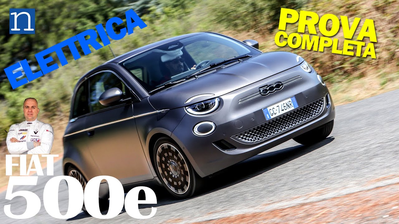 FIAT 500 elettrica 🔋 ai RAGGI X 🔌 TEST 500e  PROVA completa autonomia PREGI e DIFETTI by NEWSAUTO
