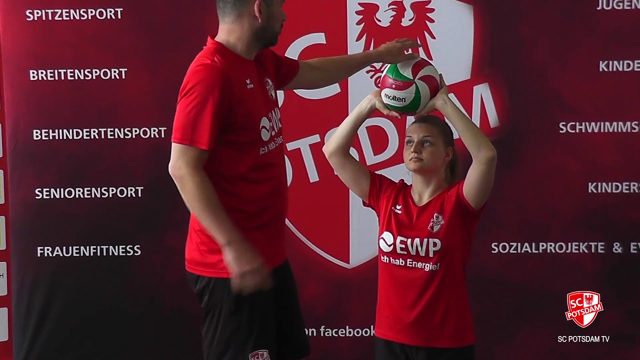 SC Potsdam - Tutorial: Pritschen - Volleyball