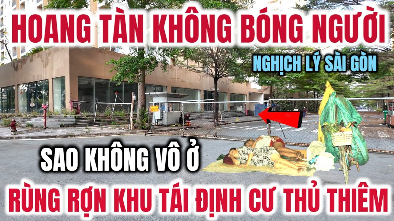 R&Ugrave;NG RỢN ! KHU T&Aacute;I ĐỊNH CƯ THỦ THI&Ecirc;M BỎ HOANG NHIỀU NĂM ! S&Agrave;I G&Ograve;N SAO KH&Ocirc;NG AI V&Ocirc; Ở NGHỊCH L&Yacute; QU&Aacute; !