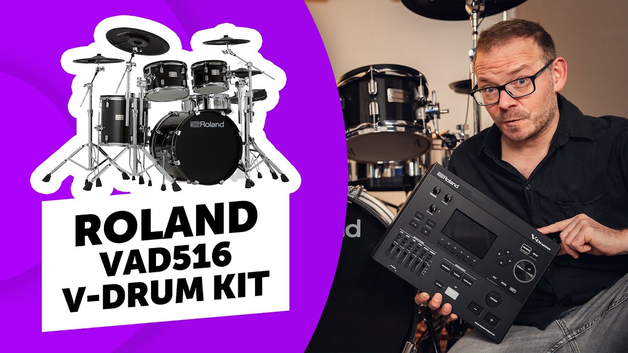 Game Changer? Roland VAD516 V-Drum Kit Full Review & Sound Demo