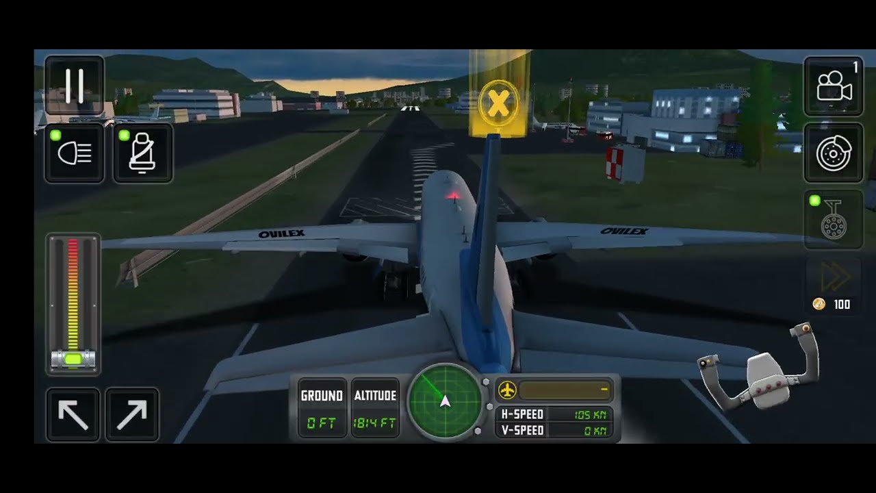 ✈️ “Extreme Realistic Flight Simulator | Dangerous Landing & Takeoff Gameplay” #4