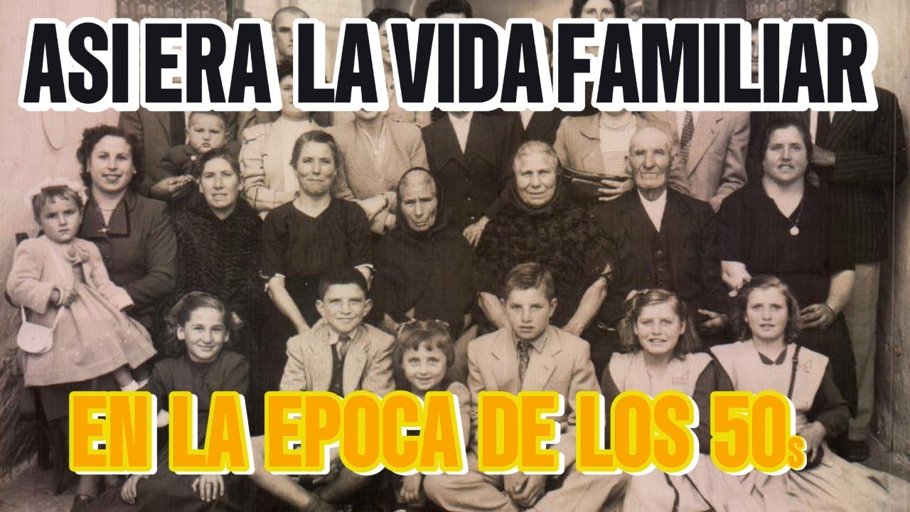 ¡La VIDA REAL en los AÑOS 50 en ESPAÑA! 😱 Cómo SOBREVIVÍA una FAMILIA con HAMBRE y SIN LUZ