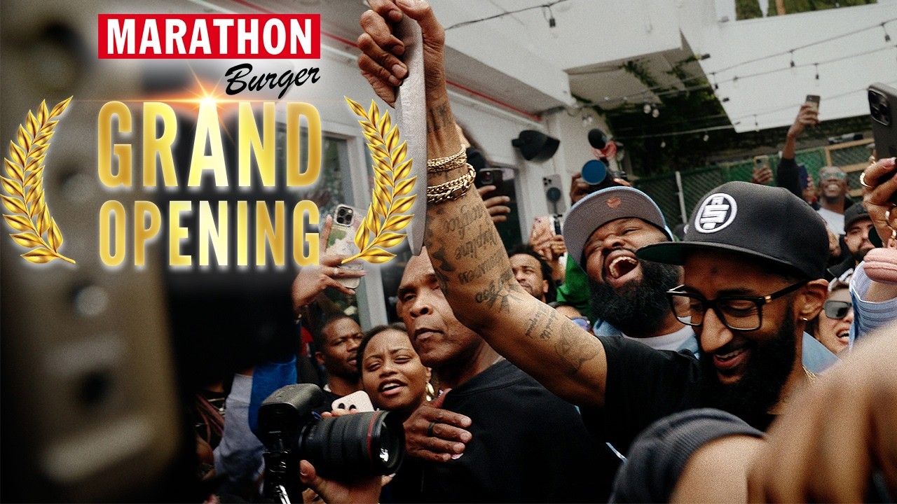 Marathon Burger - The Grand Opening!