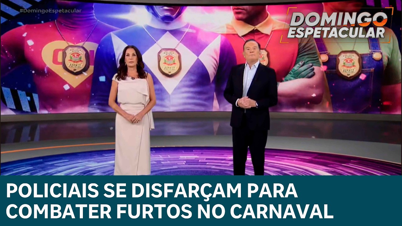 Policiais se disfarçam para combater furtos em blocos de carnaval, já prenderam 33 pessoas