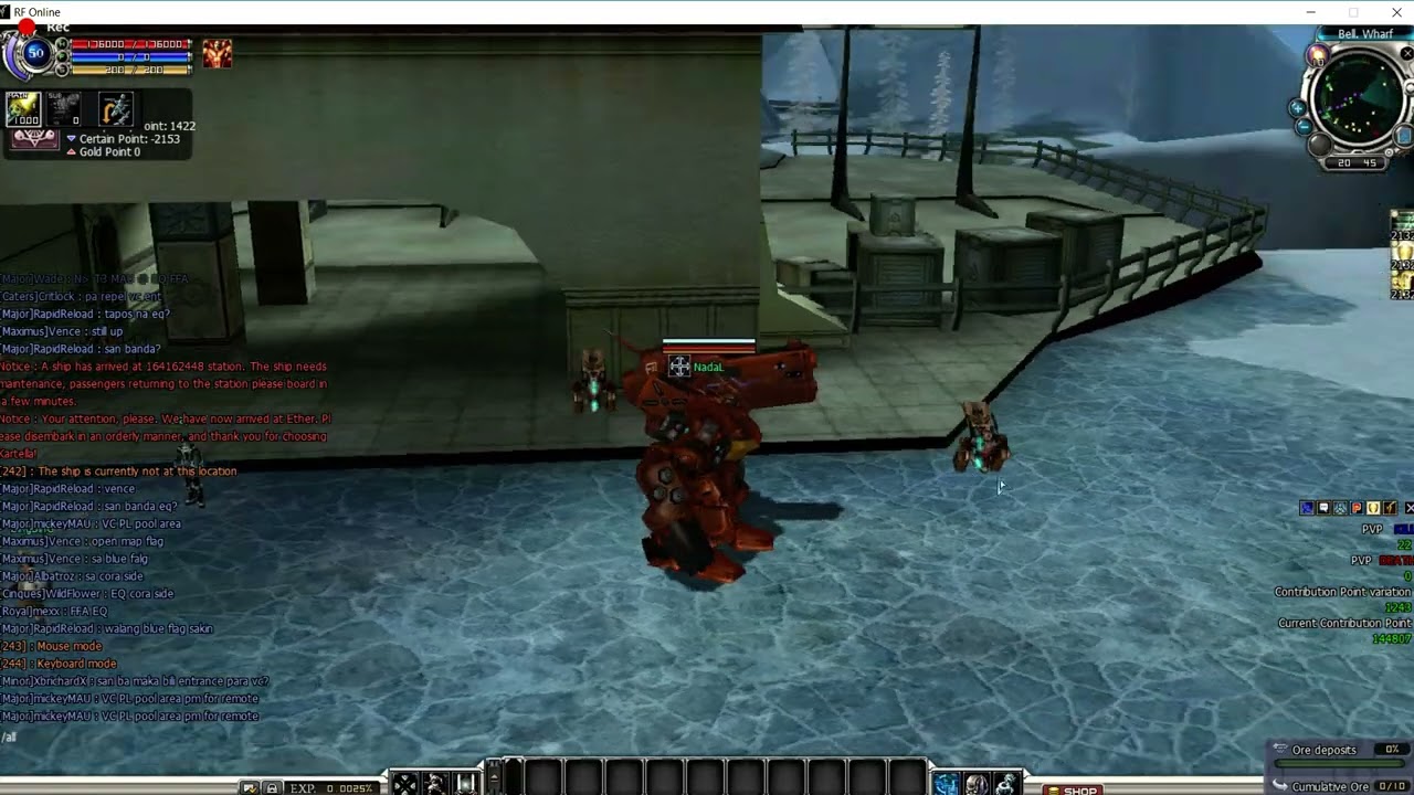 RF Online Bellato Testing T3 arm
