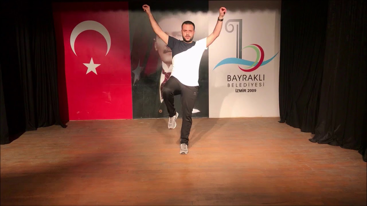 Bayraklı Belediyesi Uzaktan Eğitim - Zeybek Öğreniyorum - Harmandalı Zeybeği (ders 1)