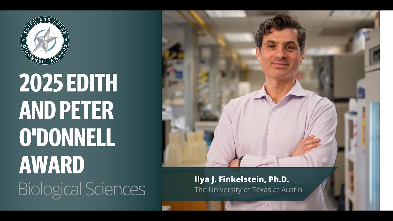 TAMEST 2025 O’Donnell Award in Biological Sciences: Ilya J. Finkelstein, Ph.D.