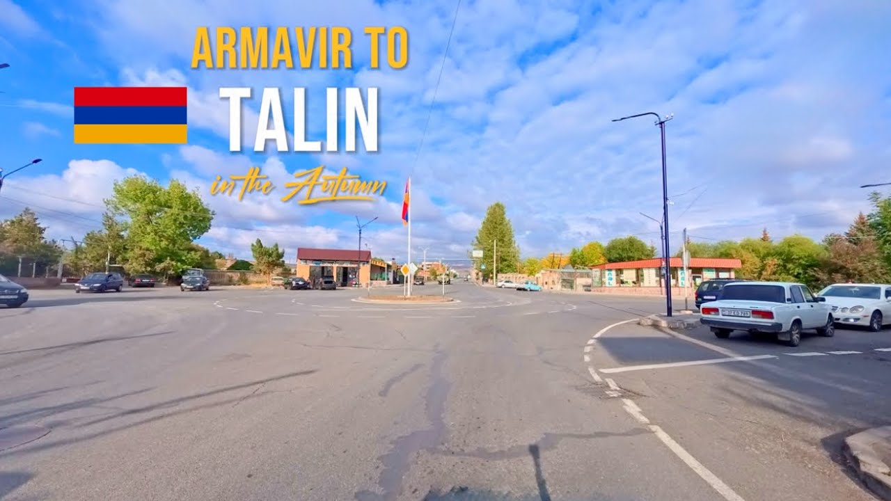 Driving in Armenia🇦🇲from Armavir to Talin in October 2025—scenic autumn roads and peaceful villages