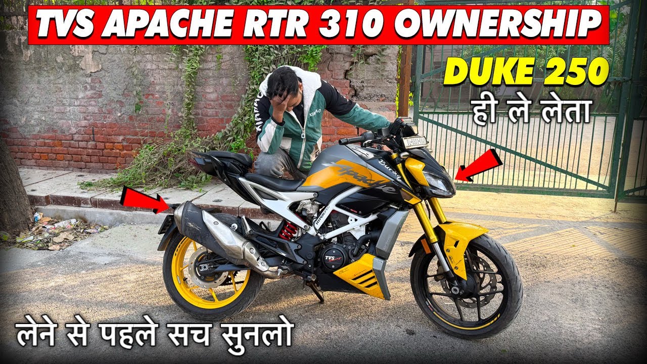 TVS Apache RTR 310 Ownership Review | Better Then Duke 250? 