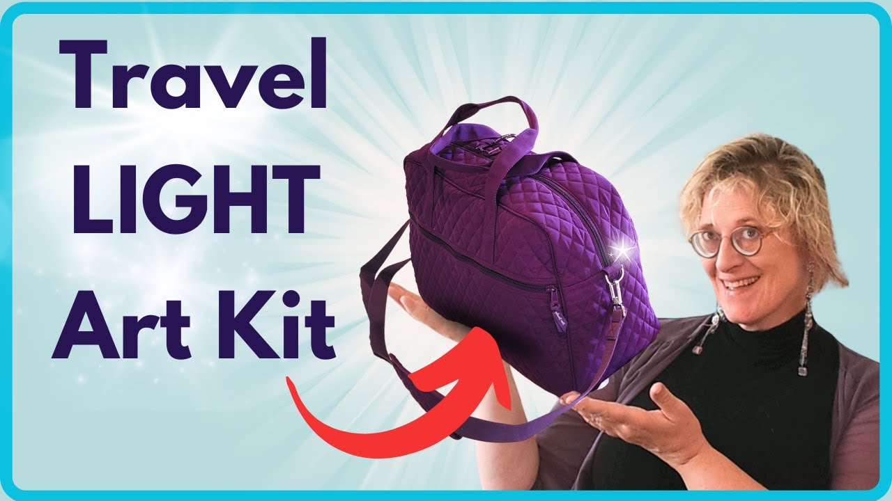 ARTIST learned to TRAVEL LIGHT with tiny ART KIT!