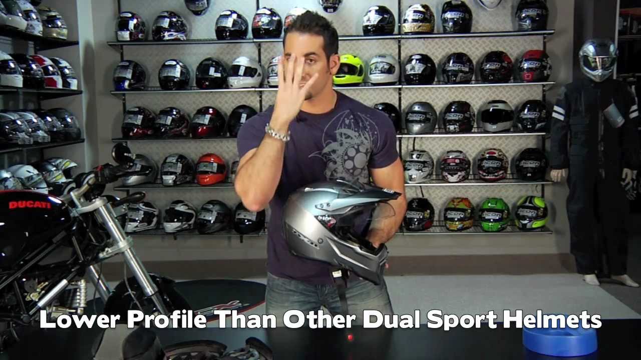 AGV AX-8 DS Dual Sport Helmet Review at RevZilla.com