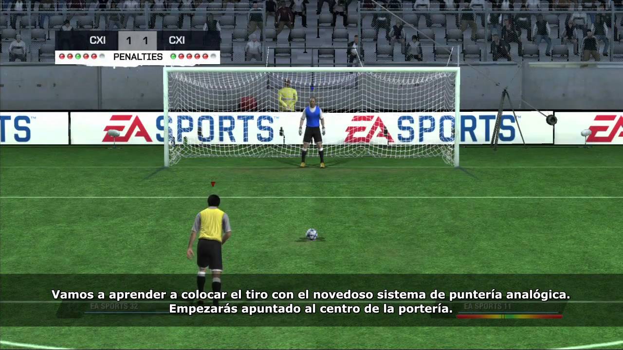 FIFA 11 Lanzamiento de penalties básico