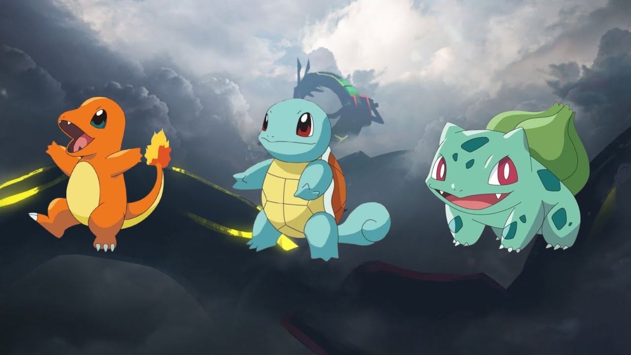EVOLUTION OF KANTO STARTER POKEMON 