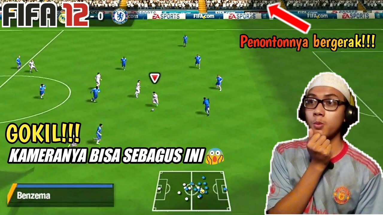 EXCITED!!! Pertama Kalinya Gw Main Game FIFA || FIFA 12 PSP