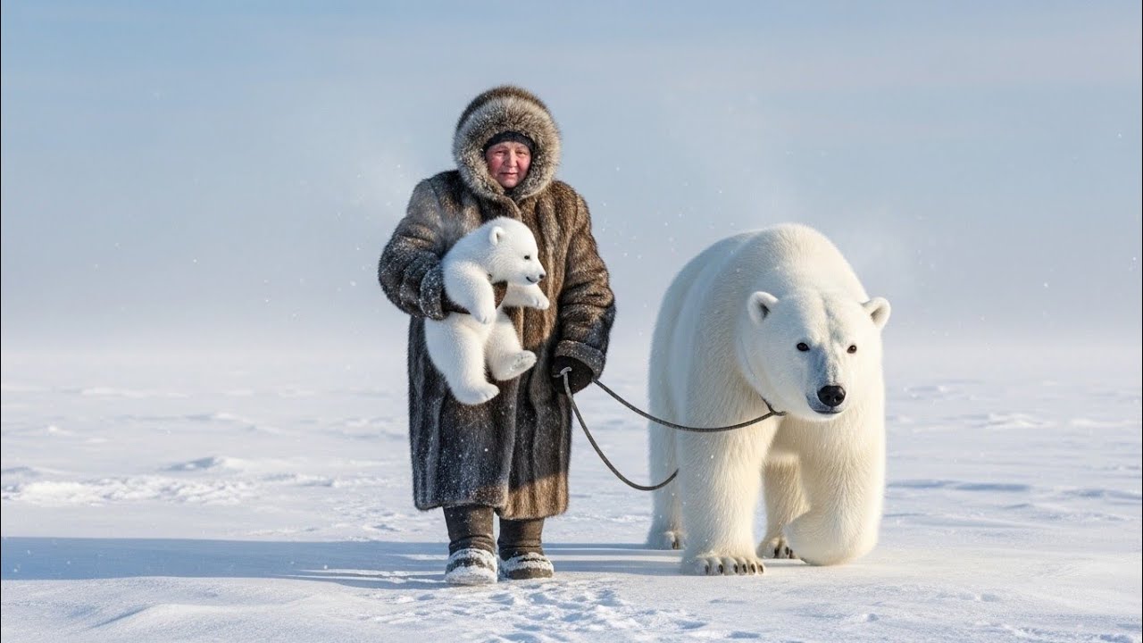 An 80-Year-Old Woman Saved a Freezing Polar Bear Cub at –71°C What Happened Next Will Melt Your Cry