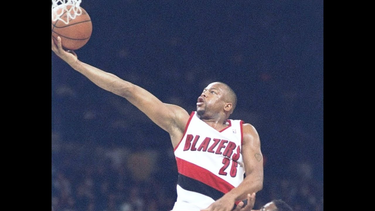 "94"-"95" NBA Season -- SuperSonics 109 at Blazers 114