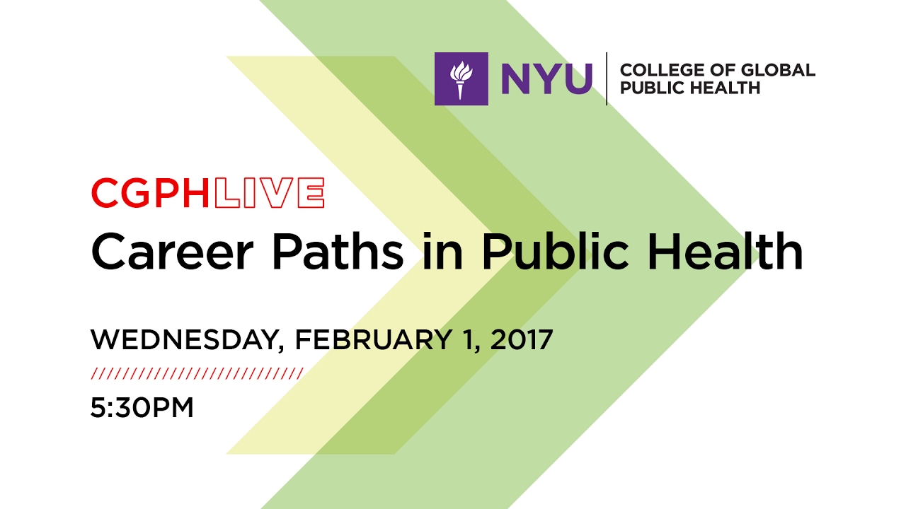 Career Paths in Public Health