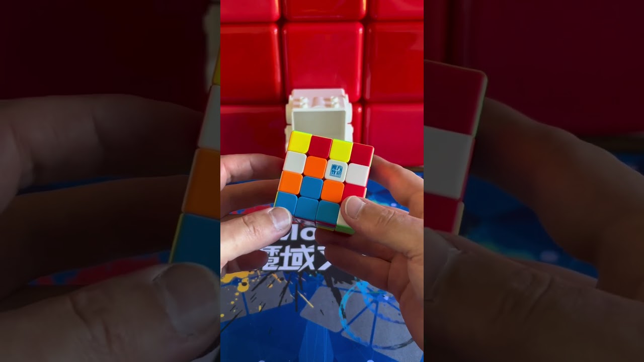 How robot Solving Rubik&rsquo;s cube 4x4 #short #viral #robot #moyu #mfjs #4x4