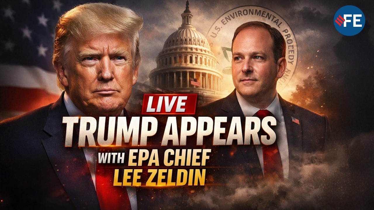 LIVE: Trump Appears With EPA Chief Lee Zeldin — What’s Being Announced?