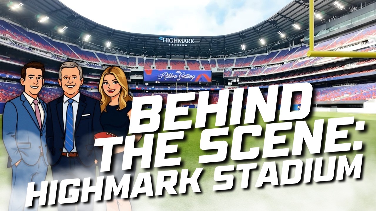 BEHIND THE SCENES: An inside look at the BUFFALO BILLS NEW HighMark Stadium