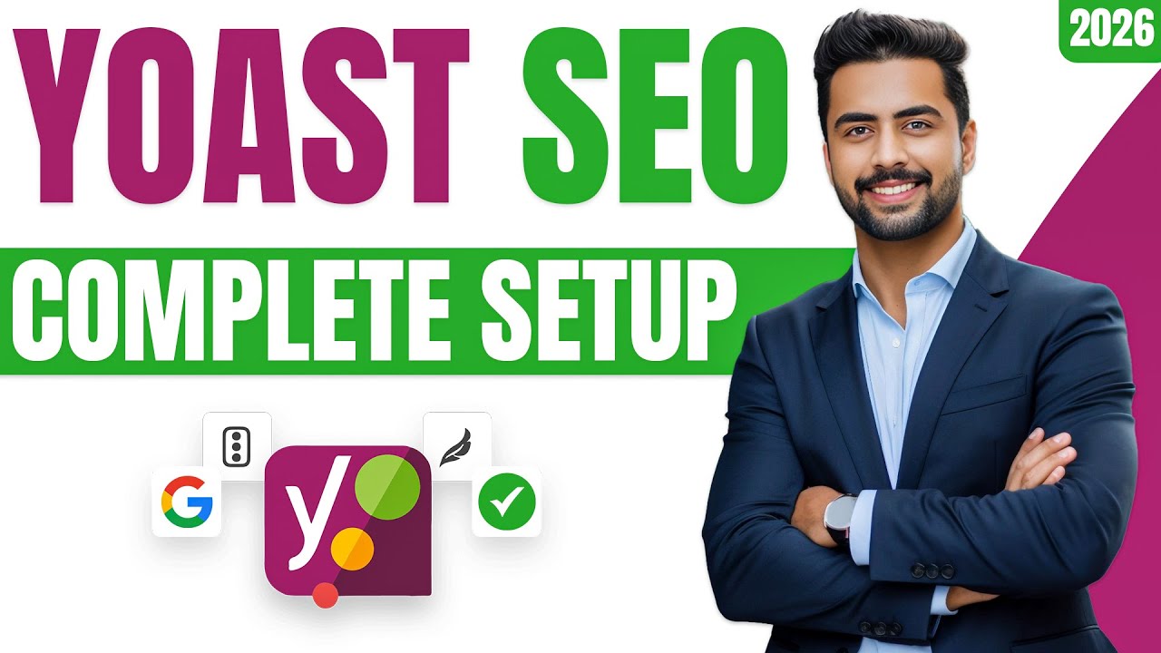 Yoast SEO Complete Setup for WordPress (2026) – From Install to Google Indexing