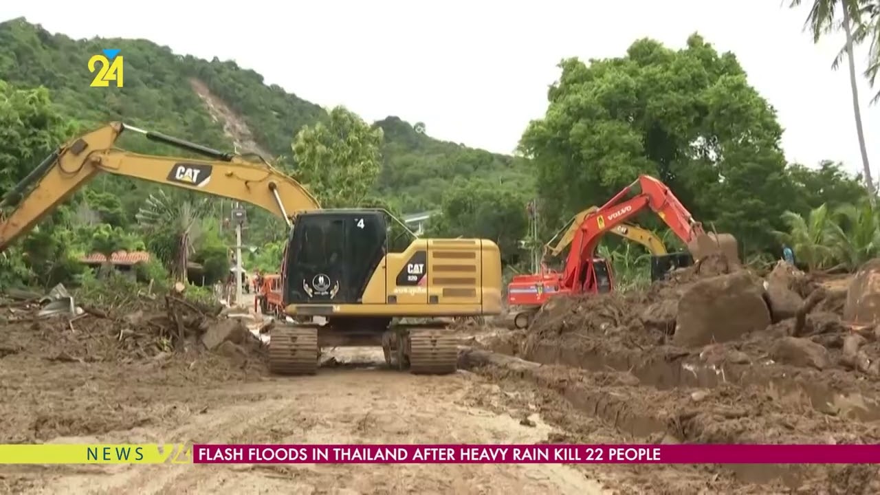 Flash Floods In Thailand After Heavy Rain Kill 22 People