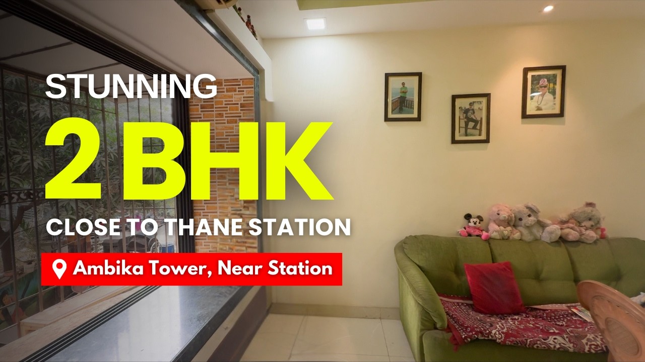 Stunning 2 BHK Flat For Sale In Ambika Tower, Tekdi Bunglow, Thane | Close To Thane Station