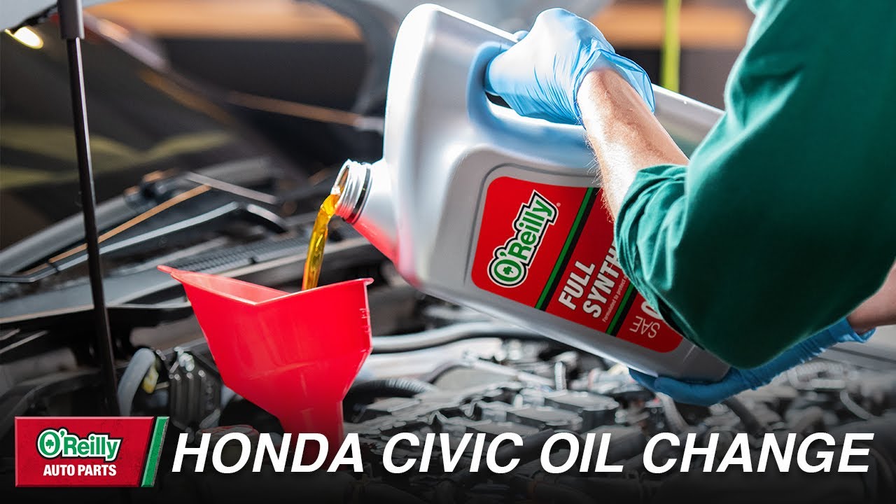 How To: Change the Oil and Filter on a 2016-2020 Honda Civic