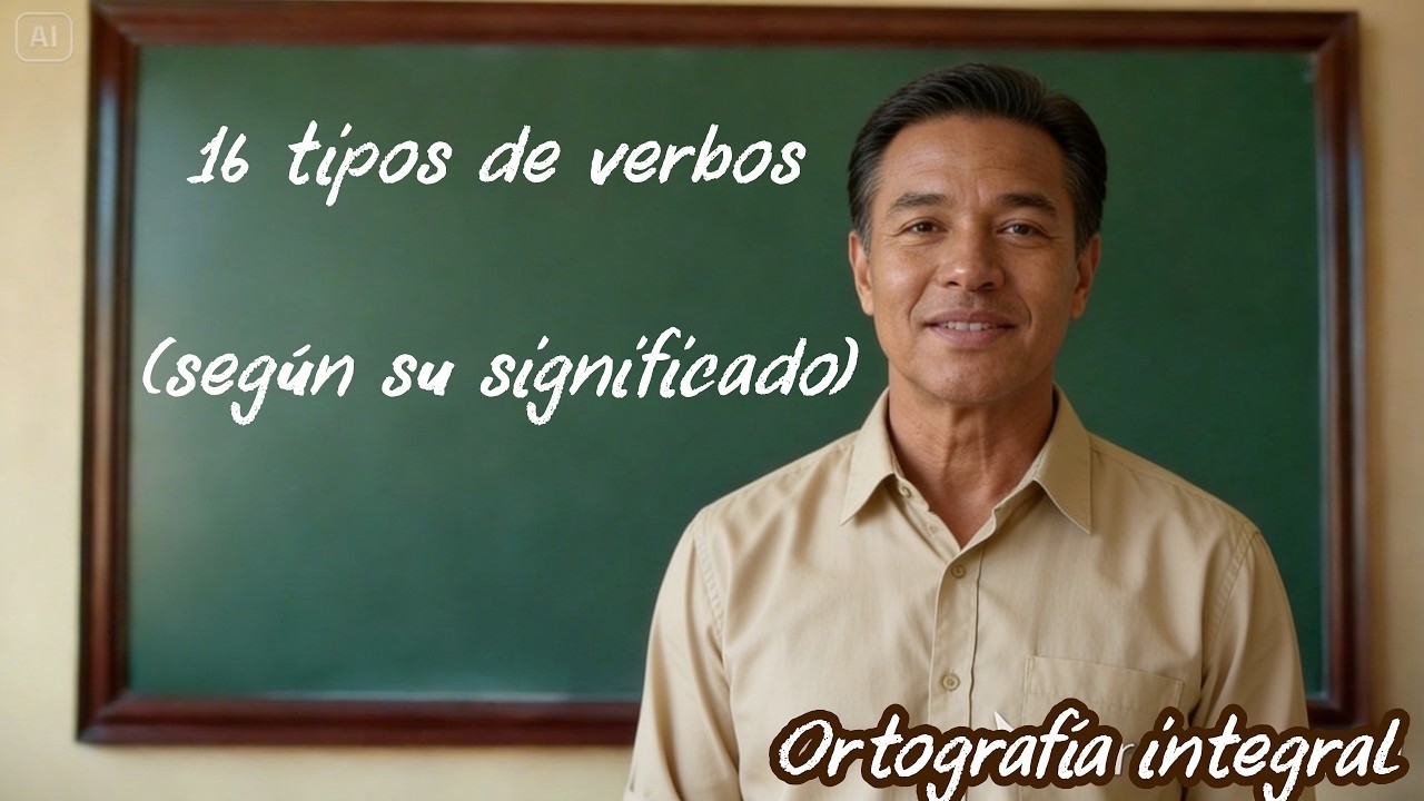 Tipos de verbos según su significado