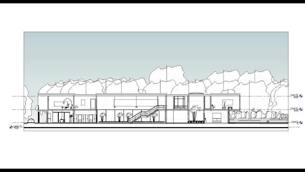 Visualización de planos, cortes e impresión en revit