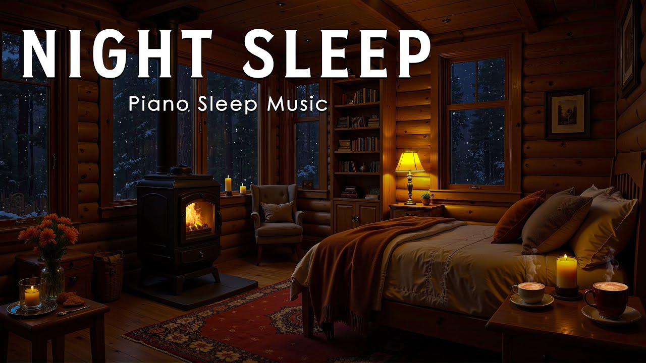 Sleep Instantly with Soothing Piano Music - Deep Sleep, Eliminate Stress, Remove Negative Energy