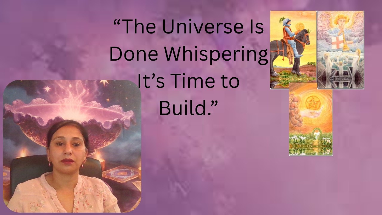 “The Universe Is Done Whispering — It’s Time to Build.”
