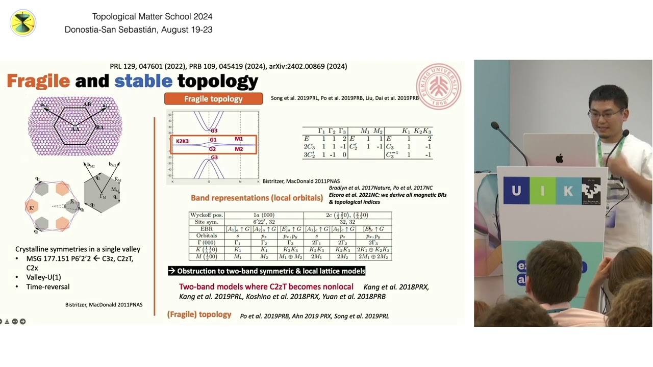 Zhida Song: Molecular Pairing in Twisted Bilayer Graphene Superconductivity