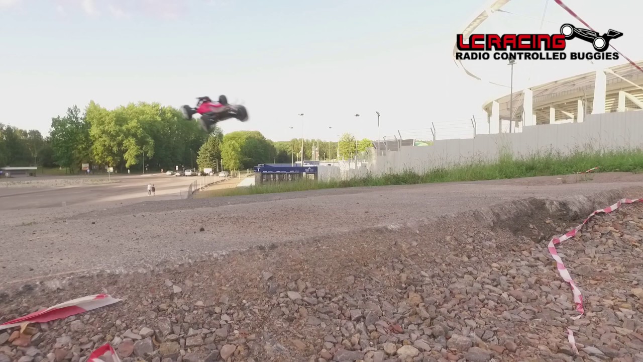 LC RACING BUGGY 4x4 EMB-1H RTR ACTION VIDEO #1 lcracing.pl