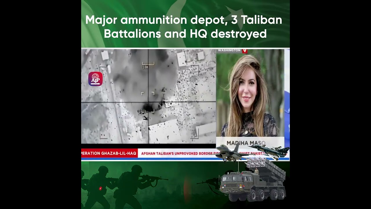 Major ammunition depot | 3 Taliban Battalions and HQ destroyed