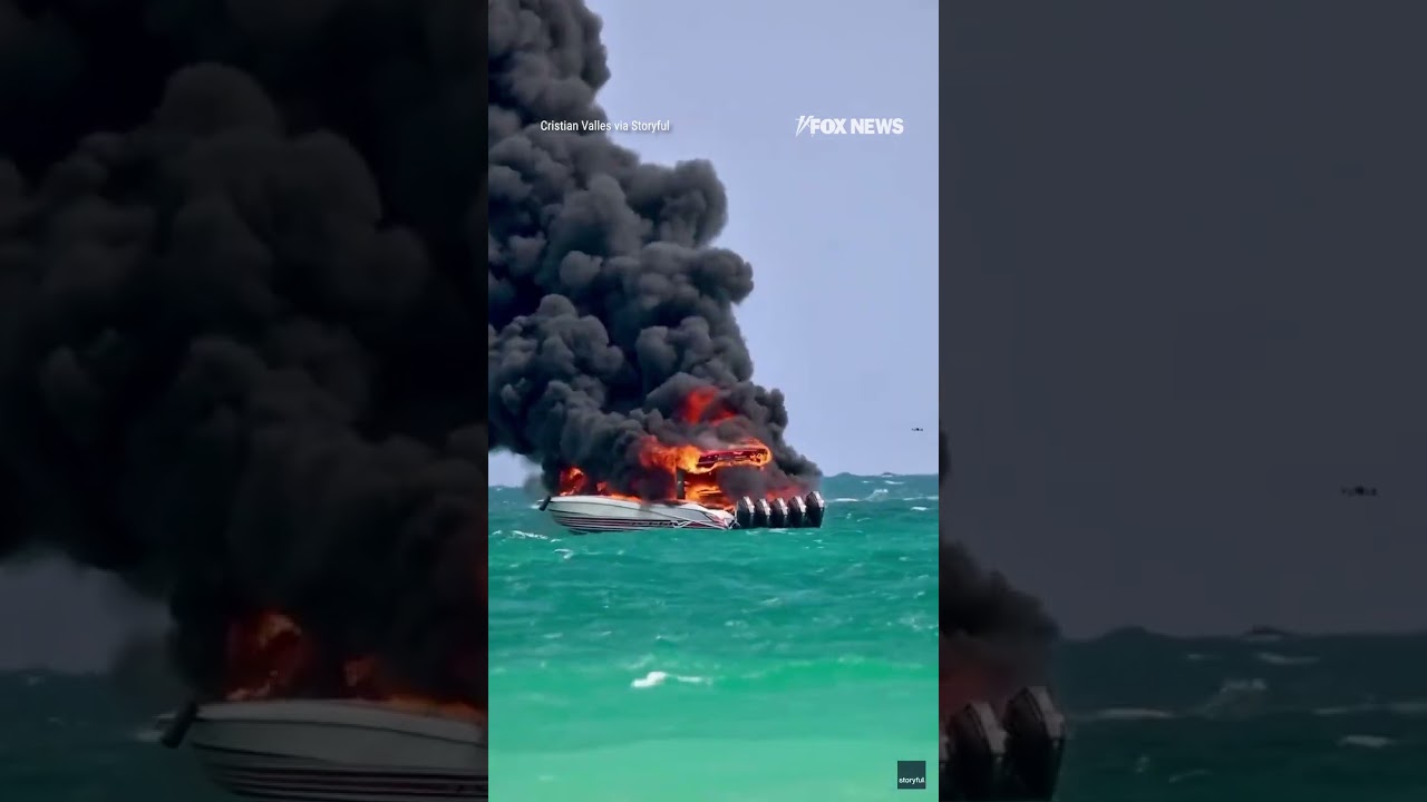 'ABANDON SHIP': Nebraska tourists narrowly escape after boat lit up in flames