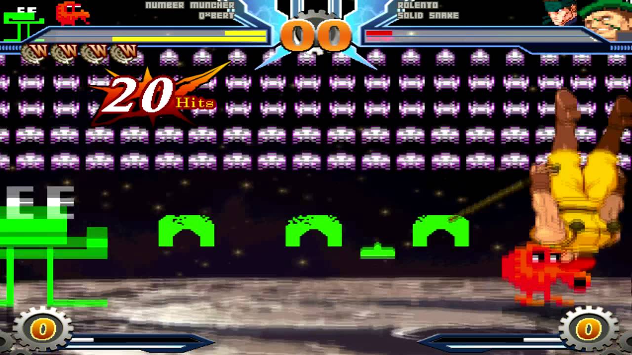 [MUGEN 2014] Number Muncher and Q*Bert vs. Everyone