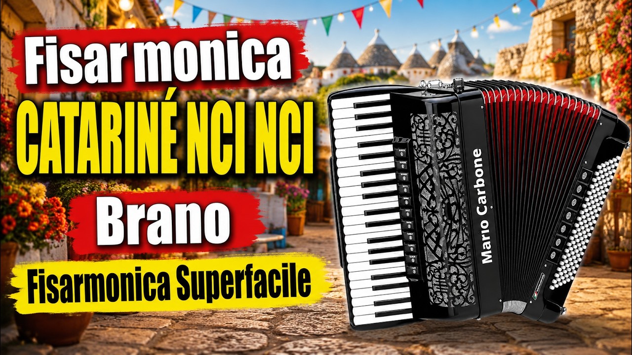 Fisarmonica - CATARINÉ NCI NCI - Brano - Fisarmonica Superfacile -