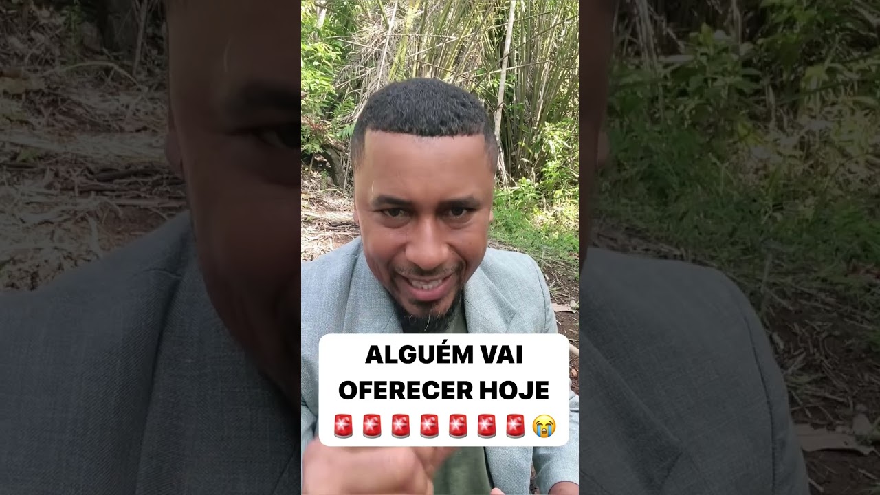 ALGUÉM VAI OFERECER HOJE✋🏽